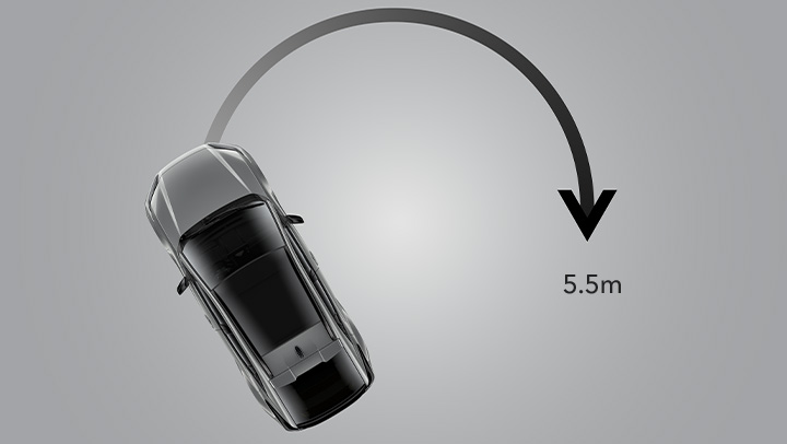 <sg-lang1>Minimální poloměr otáčení</sg-lang1><sg-lang2></sg-lang2><sg-lang3></sg-lang3>
